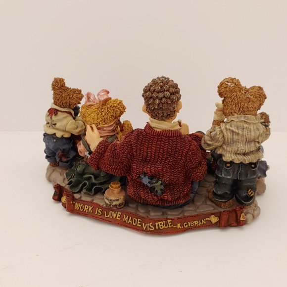 Boyds Bears & Friends Fifth Anniversary 1998 Limited Edition #227803 - Picture 4 of 5